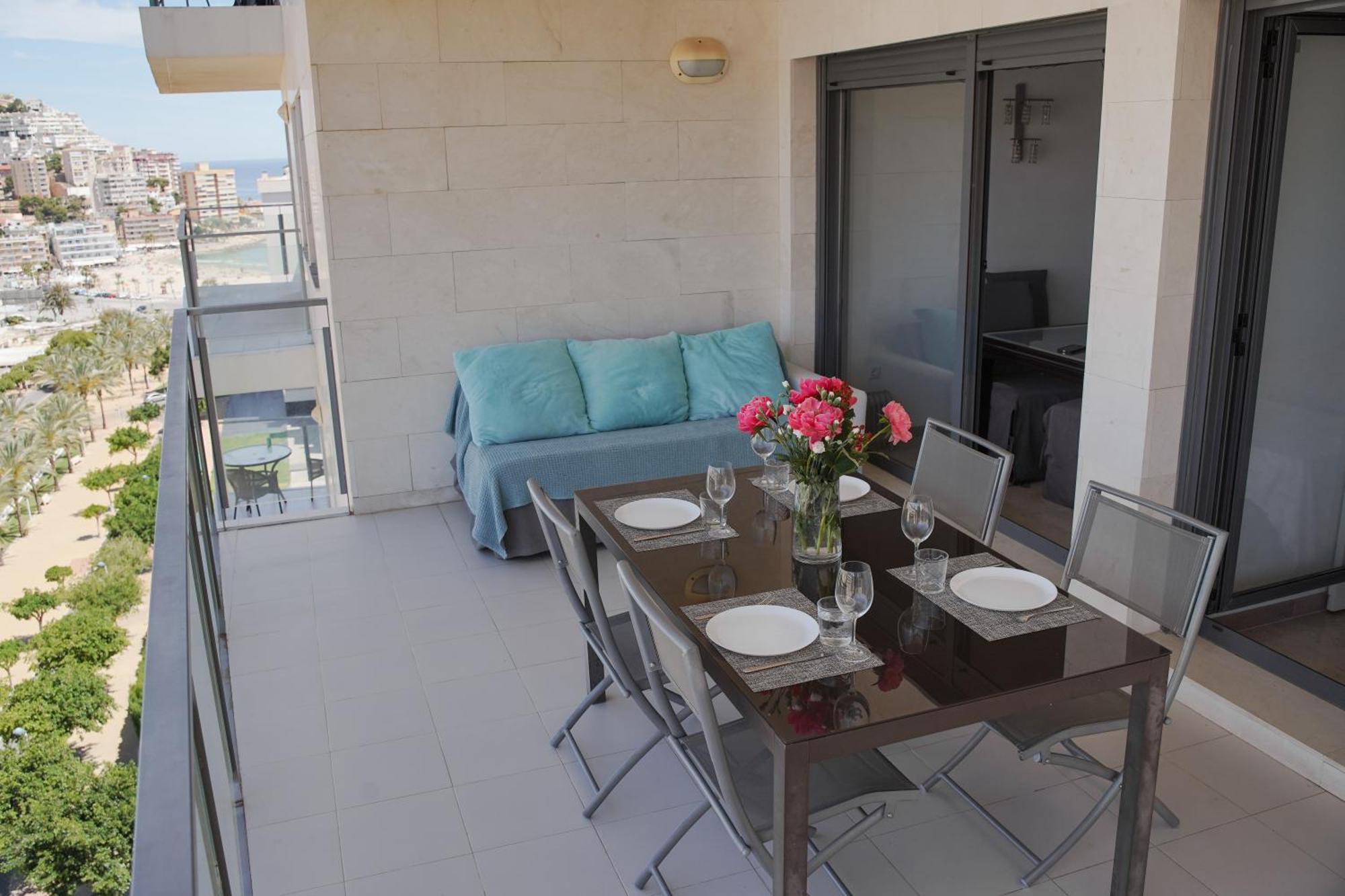 Apartamento Amplio Apartamento Con Vistas A La Playa Benidorm