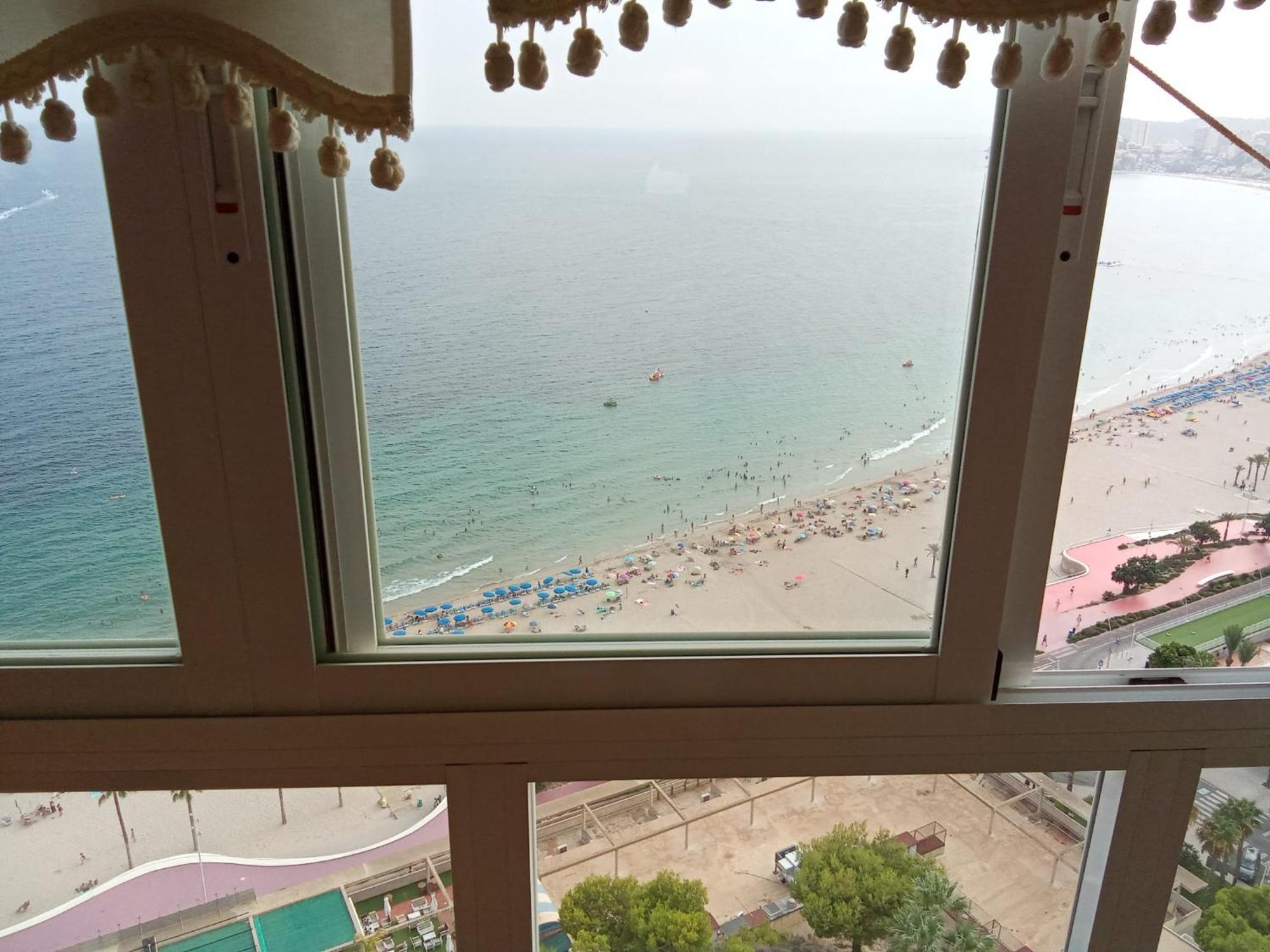 Nuevo Apto Balcon De Poniente 1 A Linea Playa Torre 2 Luxe Sm Con Aire, Piscina,jar Vistas Espectaculares Al Mar De Apartment
