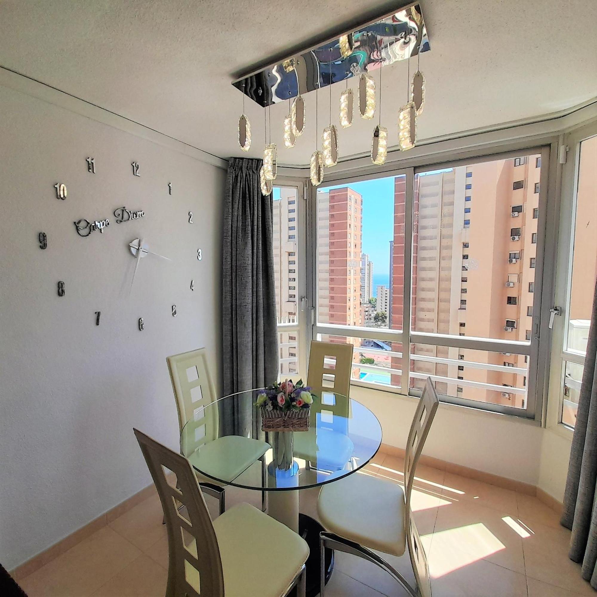 Alhambra Rincon De Loix Benidorm-sea View-free Parking, Wi-fi, Pool, New Air Conditioning Benidorm