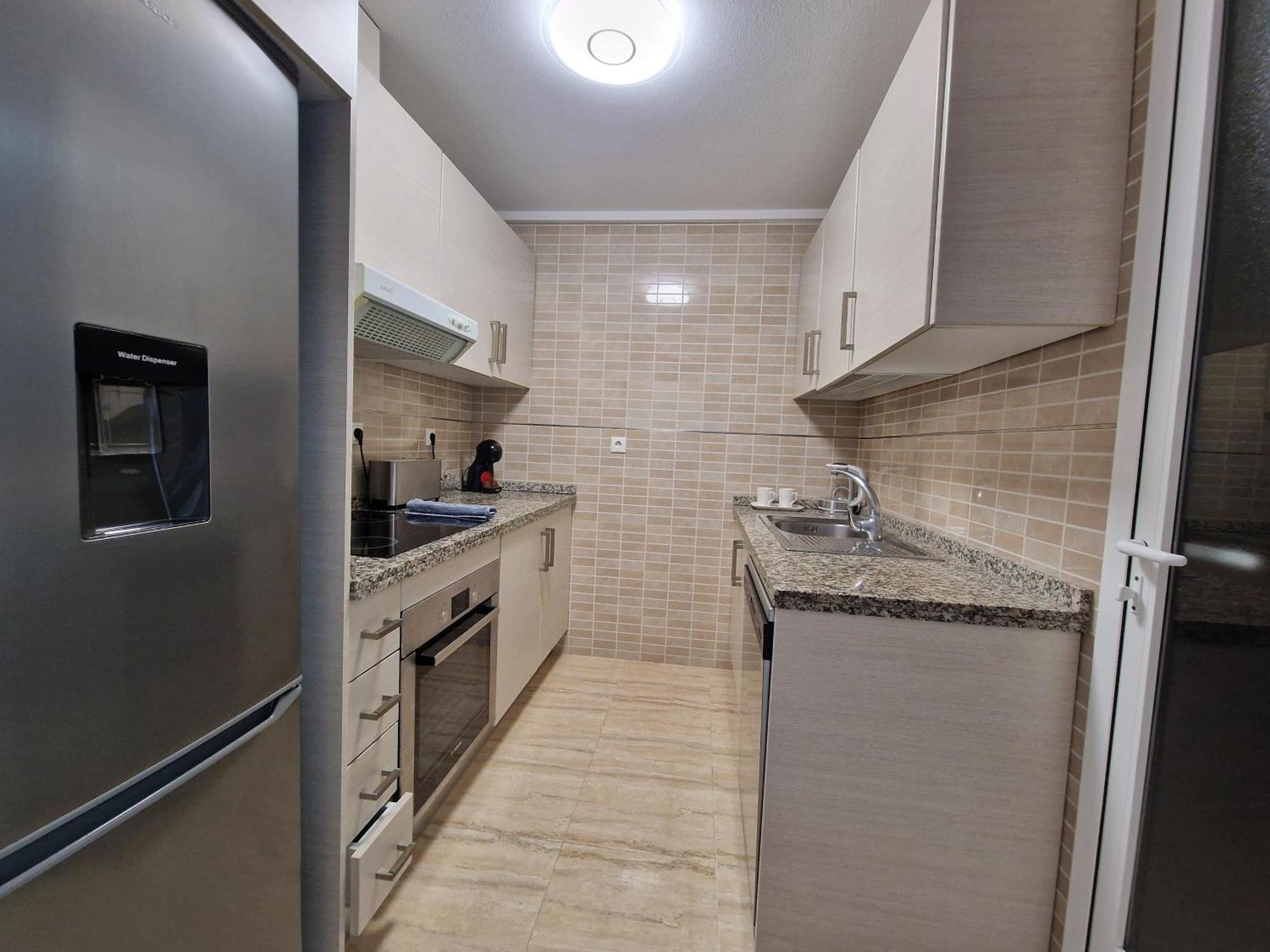с супер видом на море и горы бенидорма Apartment