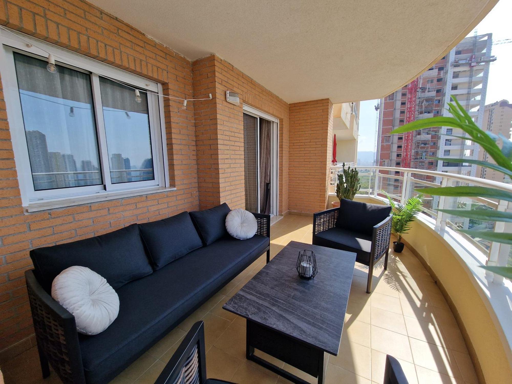 Apartment с супер видом на море и горы бенидорма