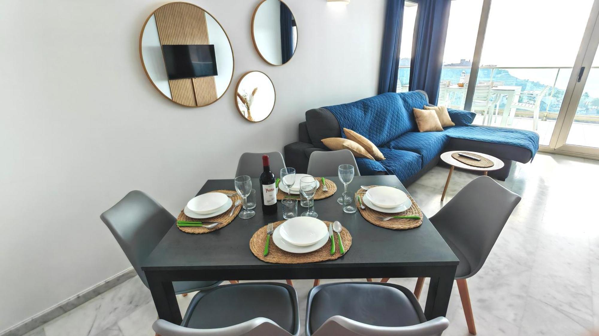 Increibles Vistas Al Mar Desde La Terraza Privada En La Planta 39 Apartamento *