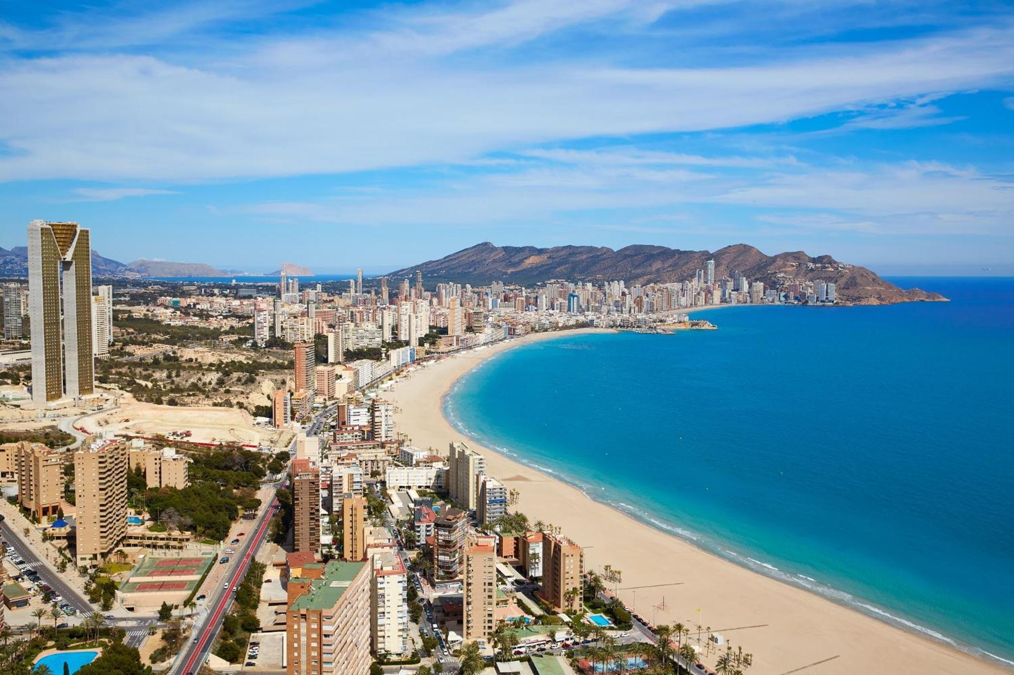 Tu Paraiso Costero En Playa De Poniente, Vistas Al Mar, Arena Dorada Y Un Entorno De Lujo Benidorm