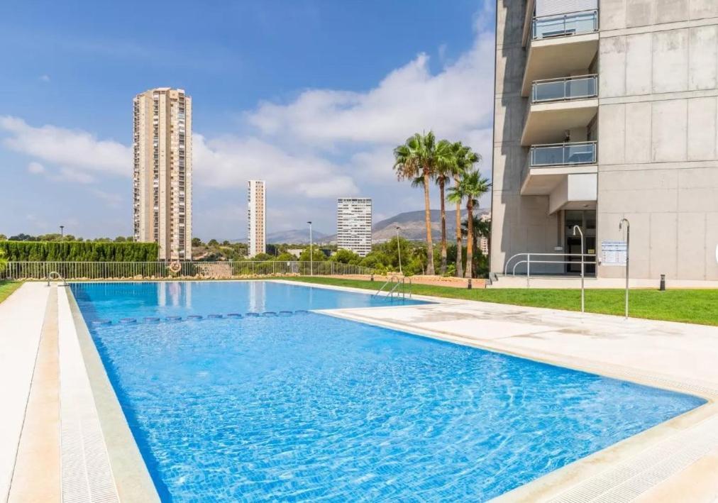 Tu Paraiso Costero En Playa De Poniente, Vistas Al Mar, Arena Dorada Y Un Entorno De Lujo Apartment Benidorm