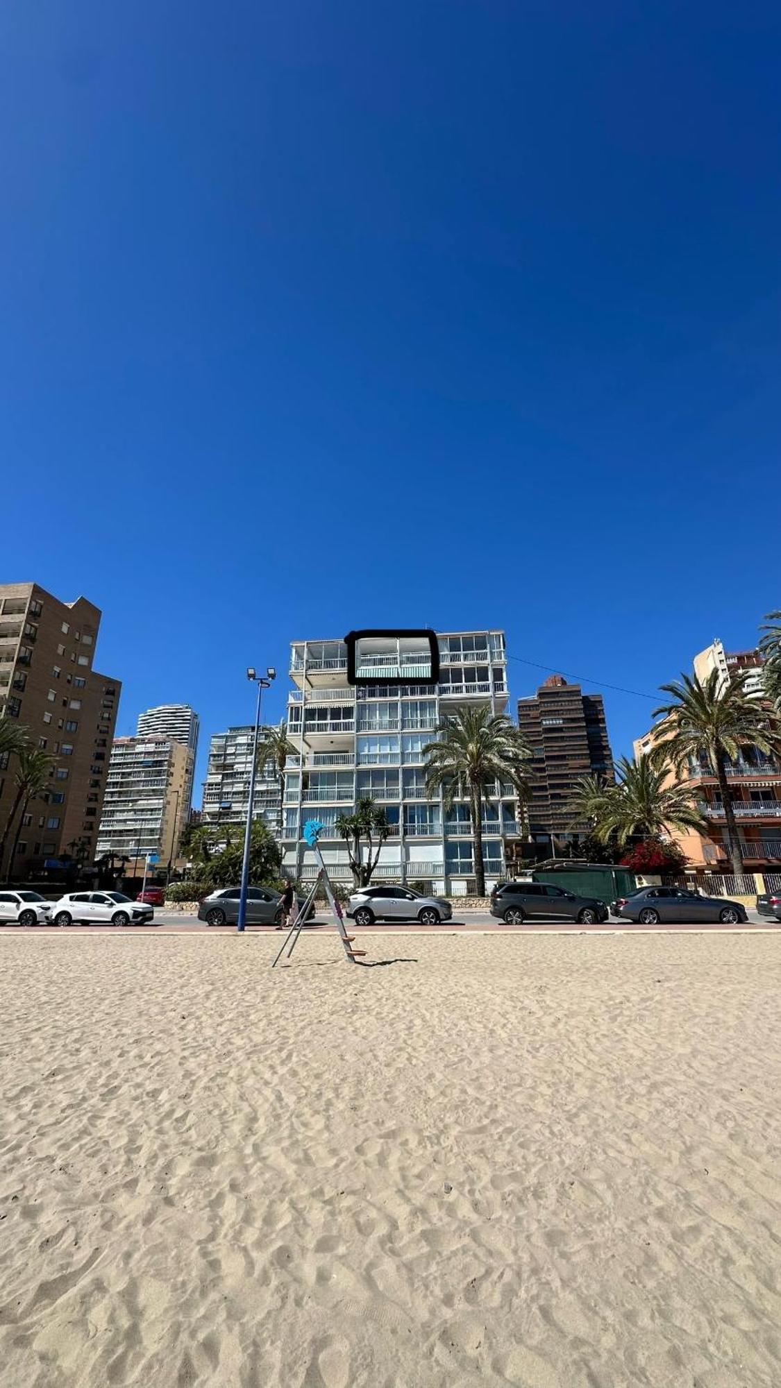 Apartment Esmeralda, Beachfront Poniente, 1st Line Frontal Seaview, Ocean Terrace