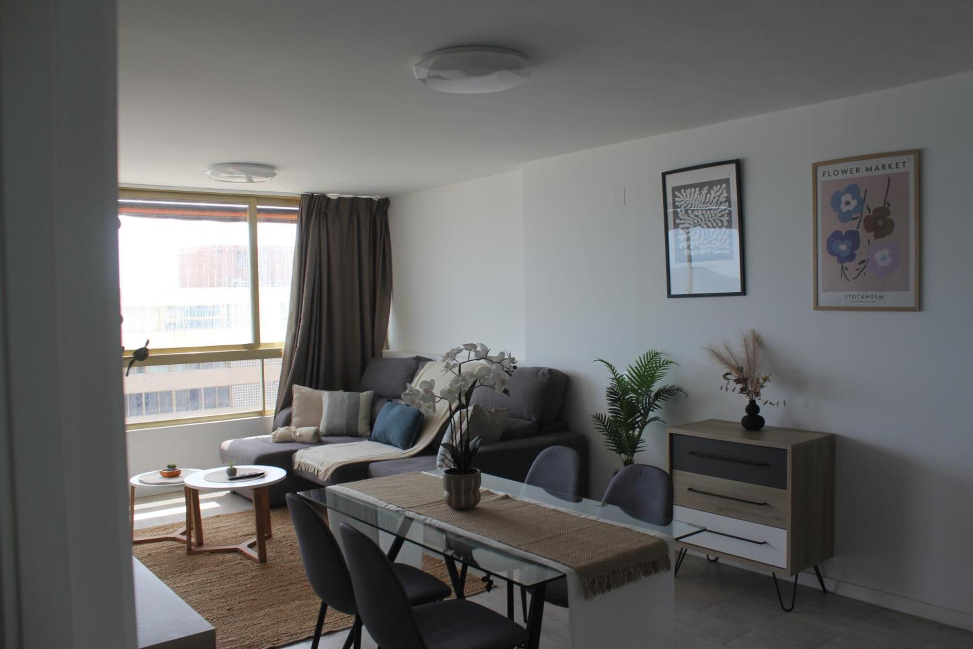 Ensueno 1a Linea Playa Poniente 6 Pax Parking Wifi Y Ac Apartment