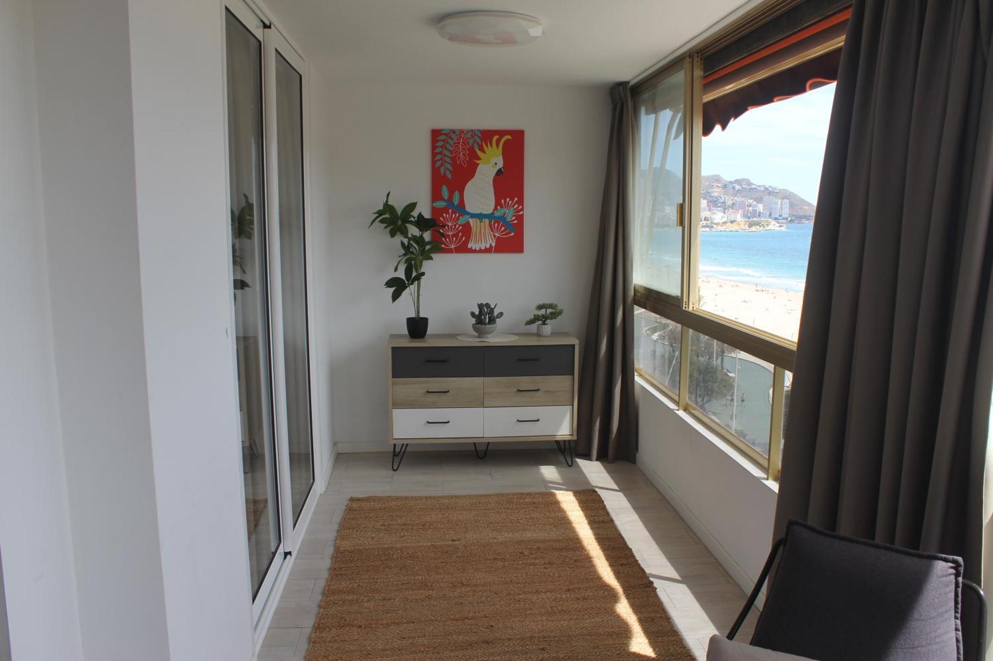 Apartment Ensueno 1a Linea Playa Poniente 6 Pax Parking Wifi Y Ac