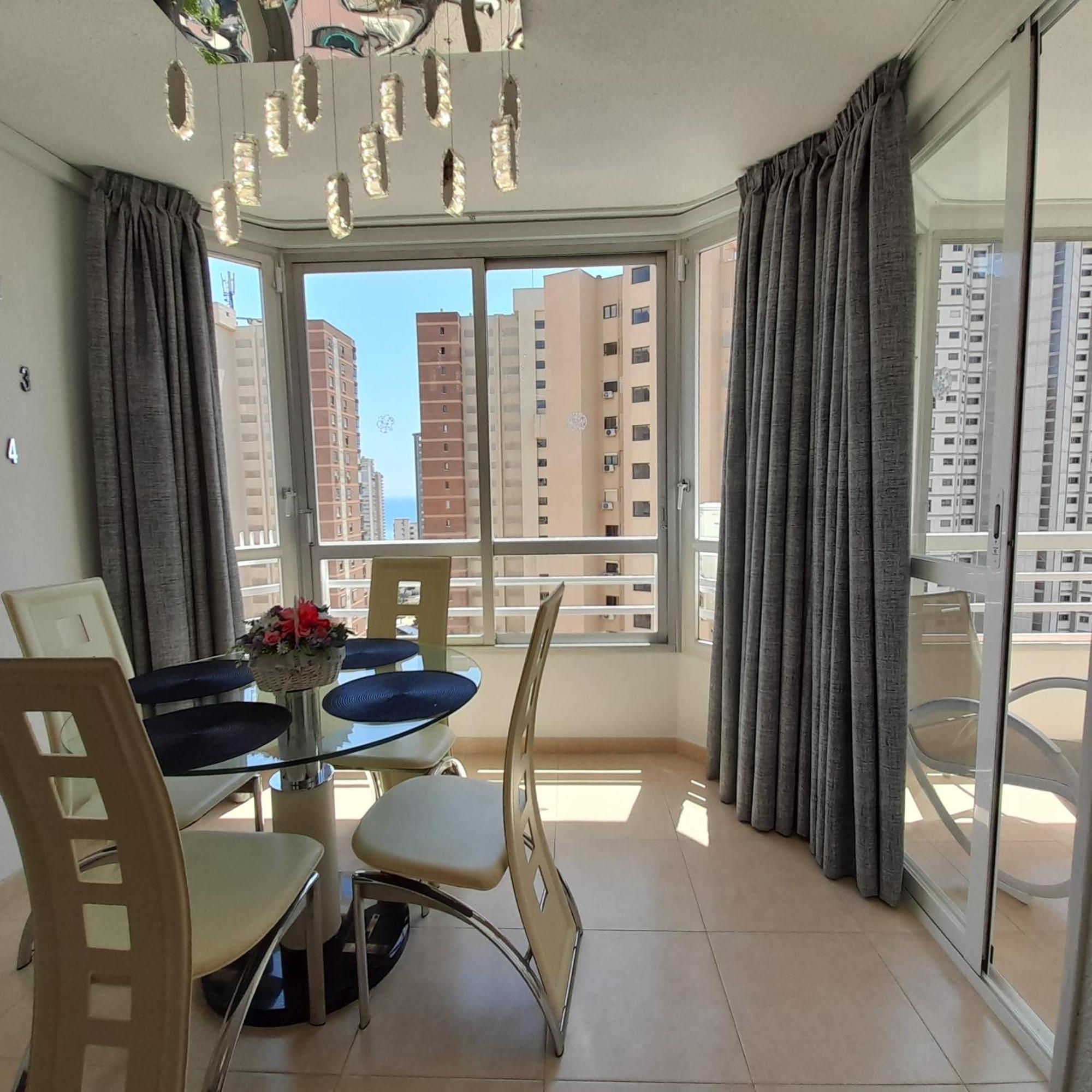 Alhambra Rincon De Loix Benidorm-sea View-free Parking, Wi-fi, Pool, New Air Conditioning *