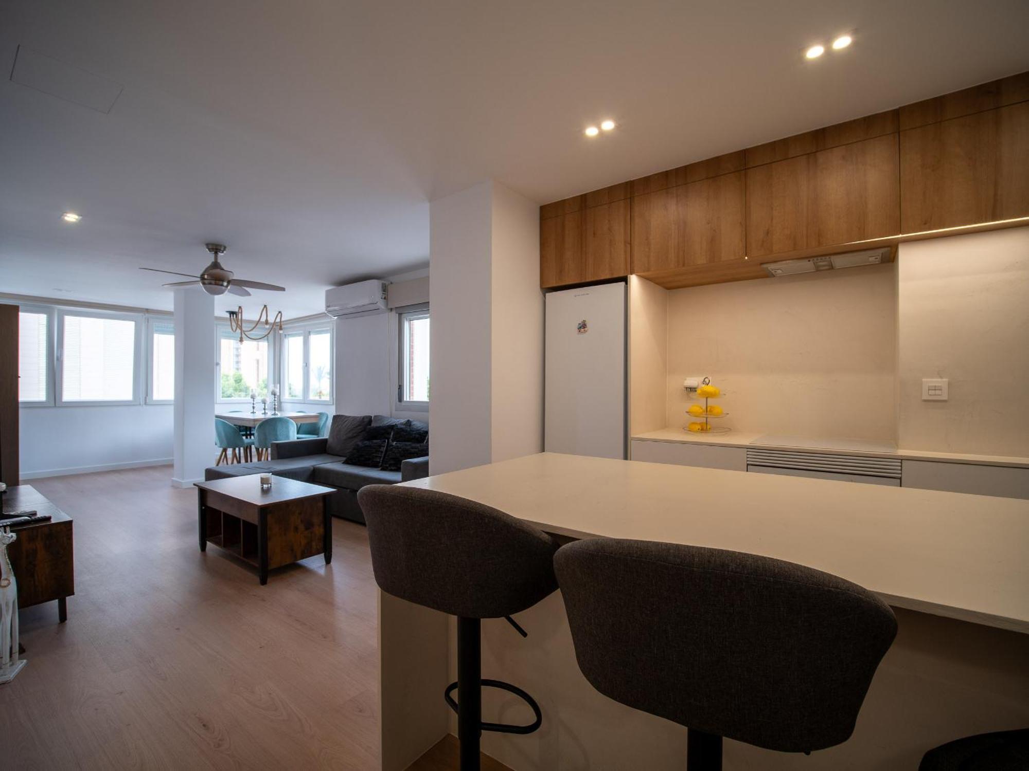 2br Ocean Ii Flat - Parking & 2min To Levante Benidorm