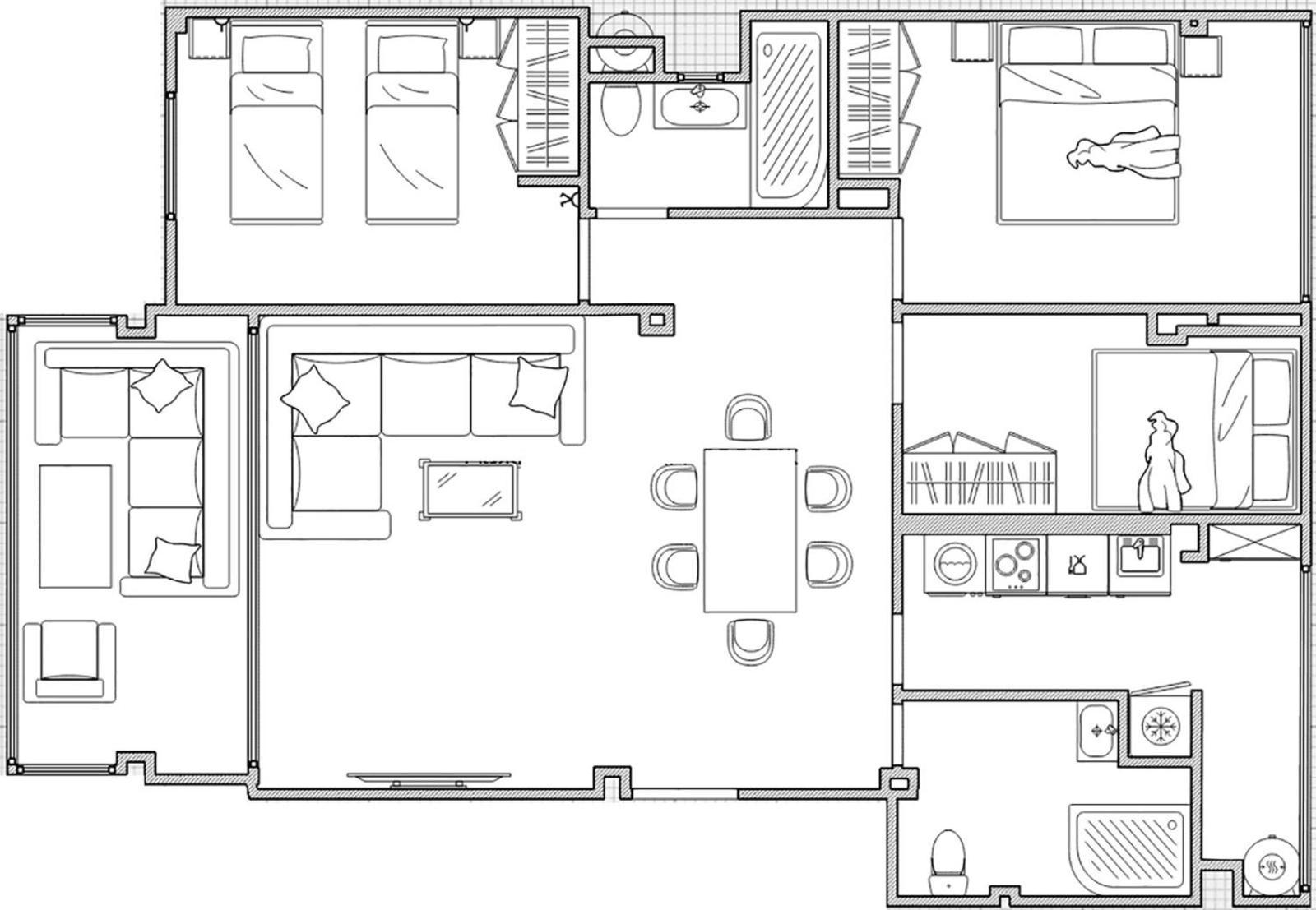 La Goleta 3 Appartement *