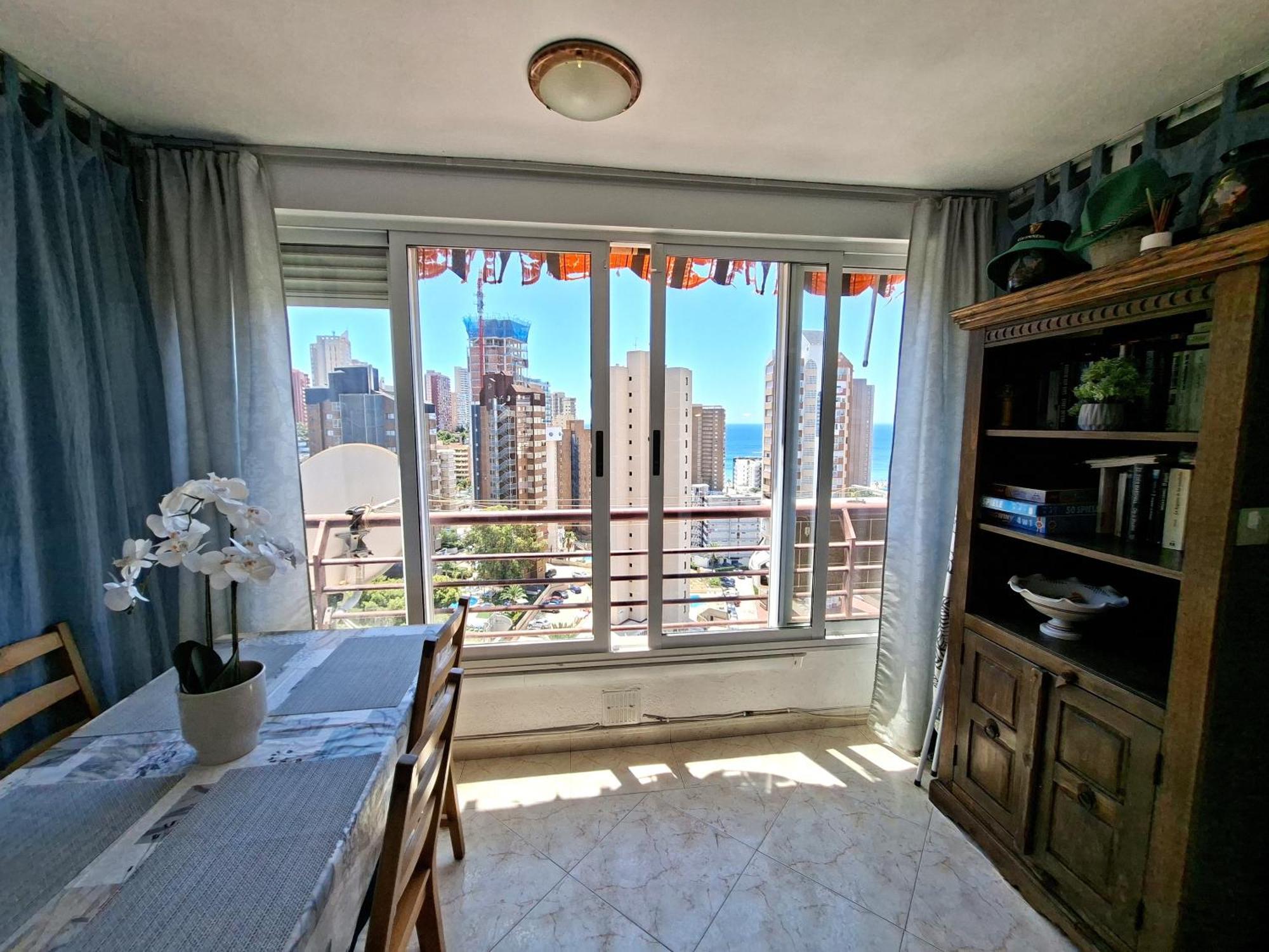 Apartment Sea View In Rincon De Loix- Free Parking, Pool, Wi-fi, New Air Conditioning *