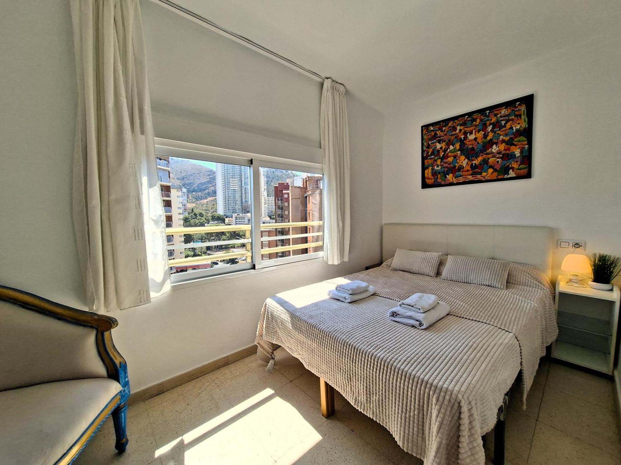 New Agustina Seaview In Rincon De Loix -free Parking, Wi-fi, Pool, New Air Conditioning, Sea View Appartement Benidorm
