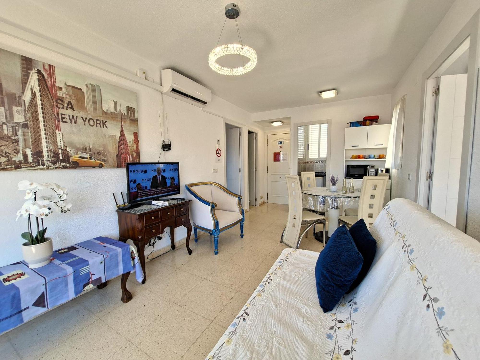Appartement New Agustina Seaview In Rincon De Loix -free Parking, Wi-fi, Pool, New Air Conditioning, Sea View *