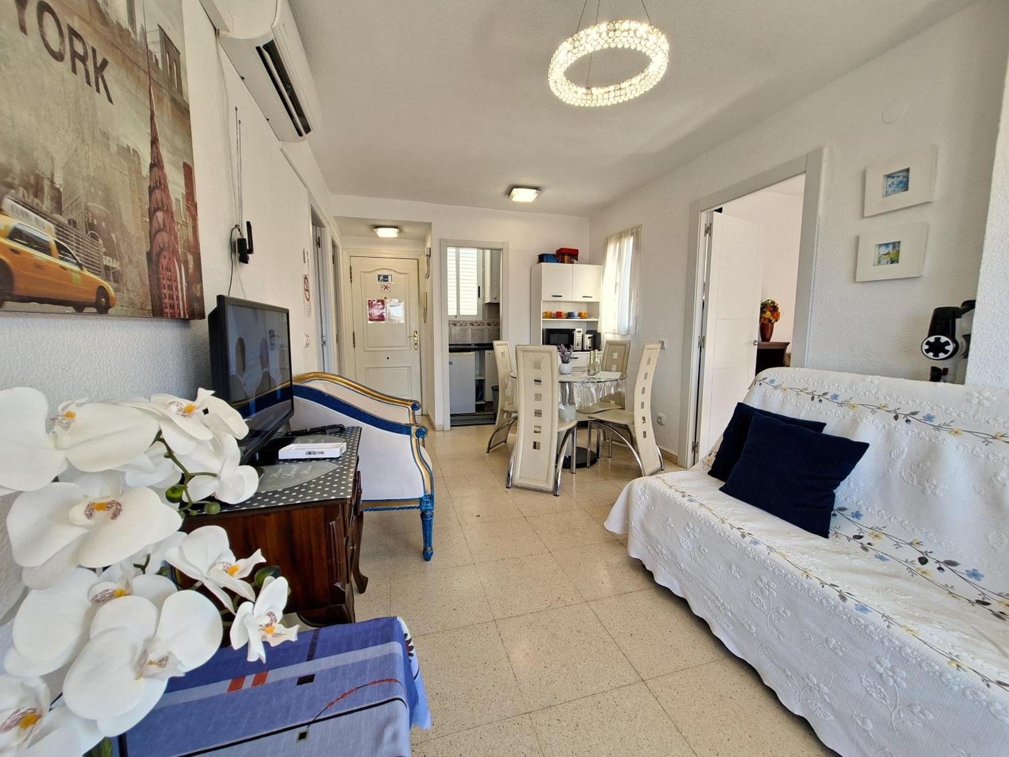 New Agustina Seaview In Rincon De Loix -free Parking, Wi-fi, Pool, New Air Conditioning, Sea View Appartement