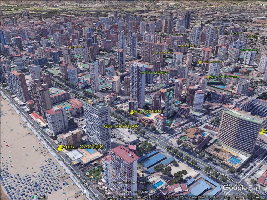 Disponible En Abril-wifi-3hab, 6 Pers, -piscina, Aire Acondi-parking Opcionable Extra Benidorm