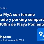 Casa Mya Con Terreno Privado Y Parking Compartido - A 800M De Playa Poniente