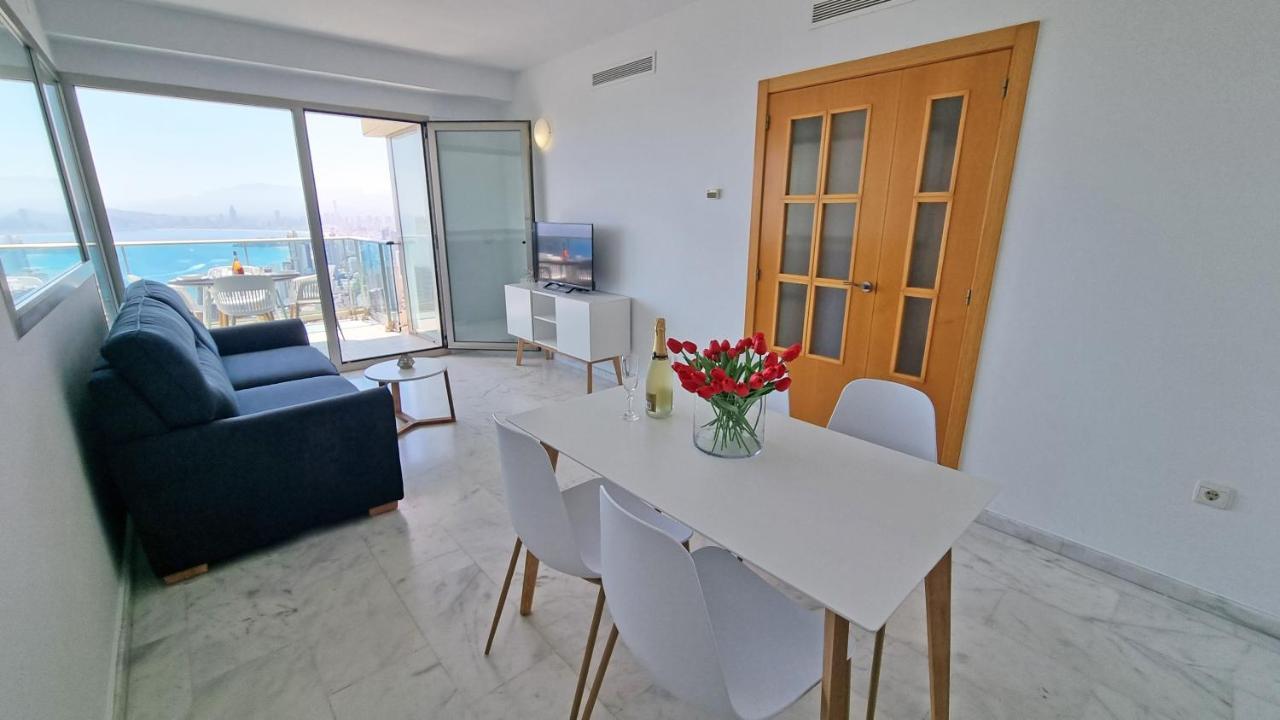 Appartement Planta 21 Con Terraza Privada Y Vistas Al Mar Benidorm