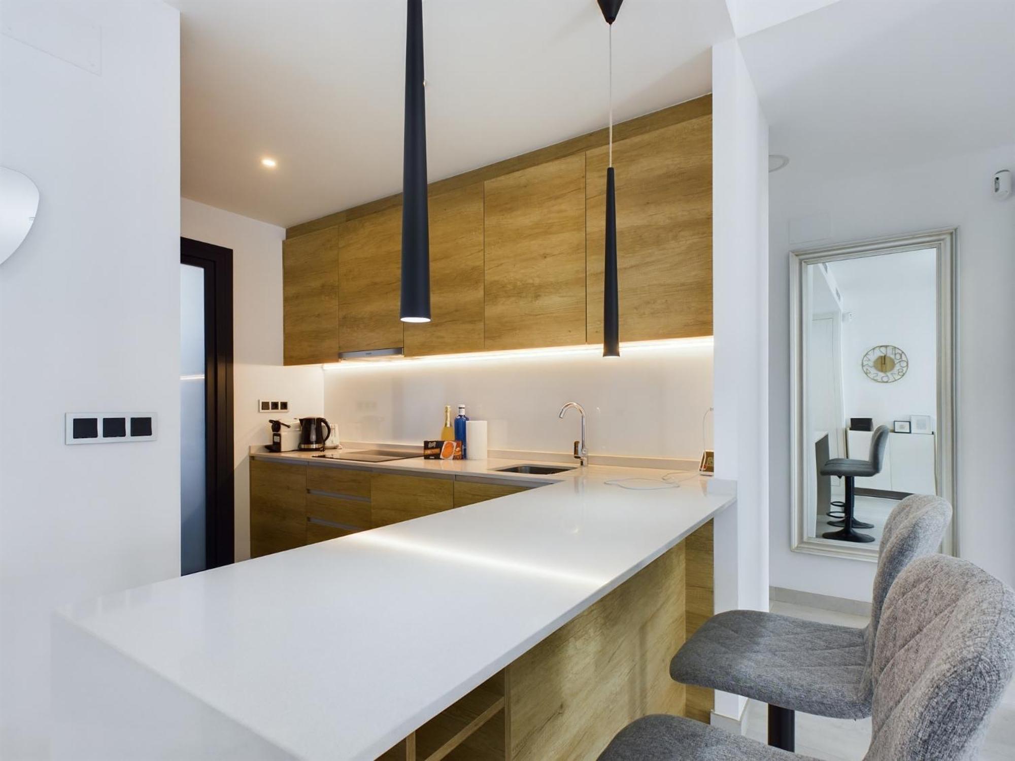 Sunset Waves Wood Apartment Benidorm