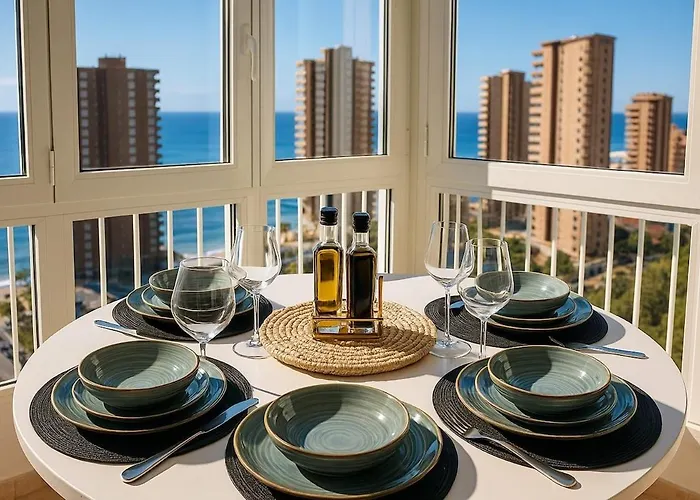Apartamento A Estrenar Con Vistas A La Playa De Levante Con Plaza De Garaje