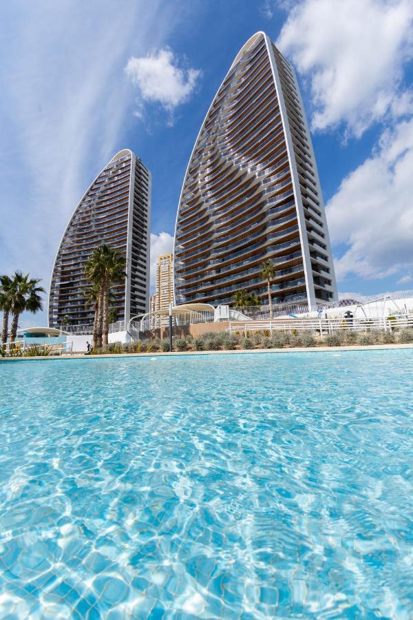 Sunset Waves Julieta Vistas Al Mar Premium 200 Mt2 Con Jacuzzi En Terraza Apartment Benidorm