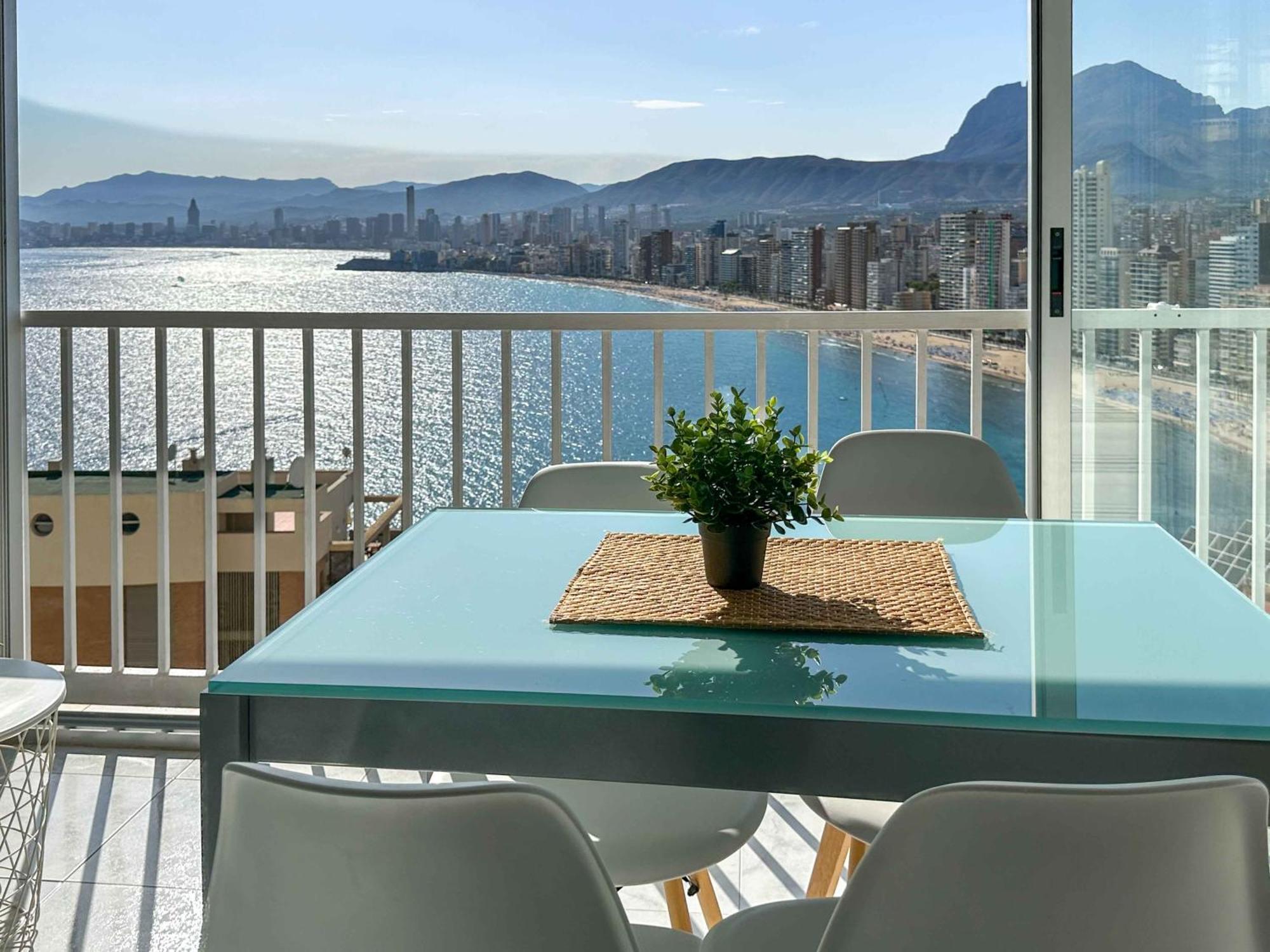 Apartment Balcon Al Mediterraneo Y Skyline De Benidorm