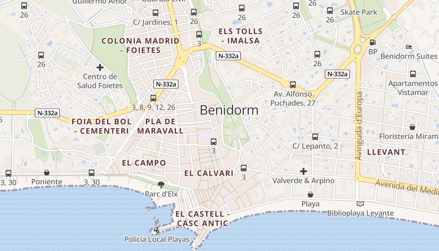 map