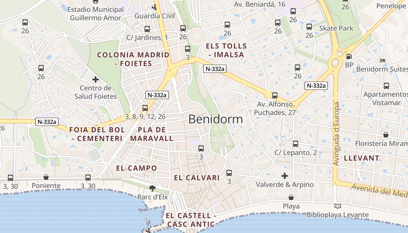 map