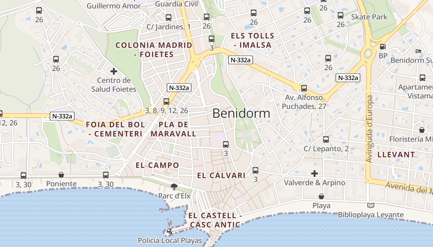 map