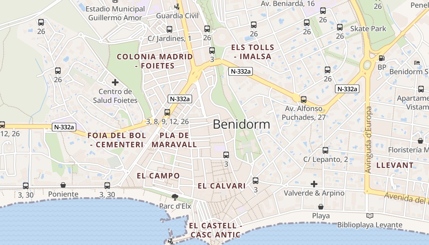 map