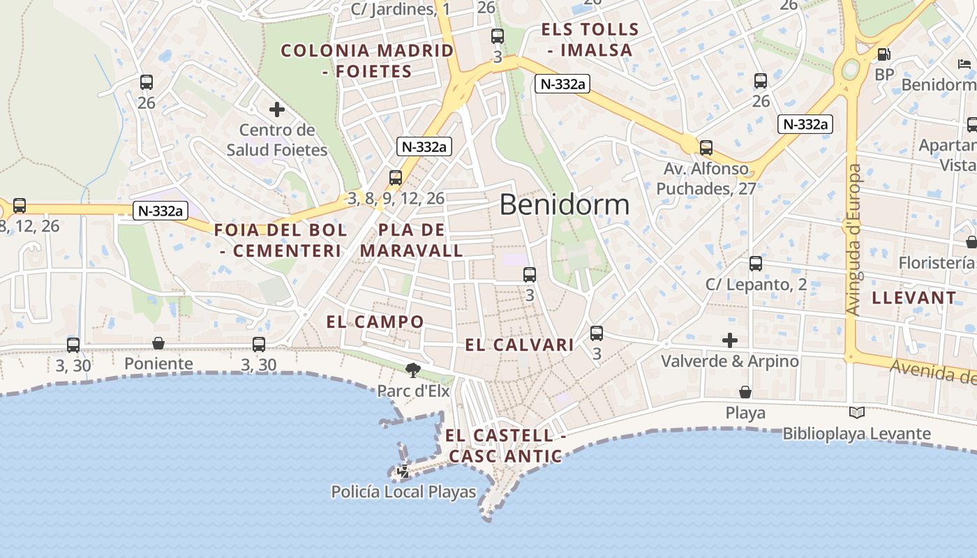 map