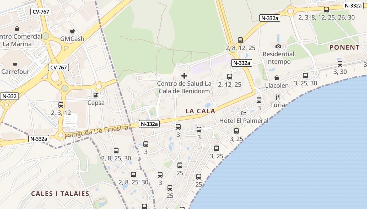 map