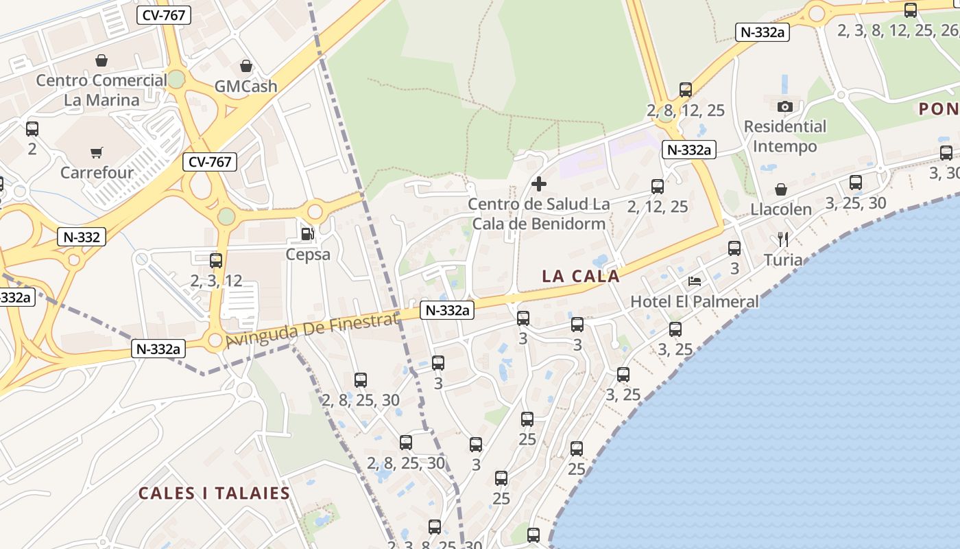 map