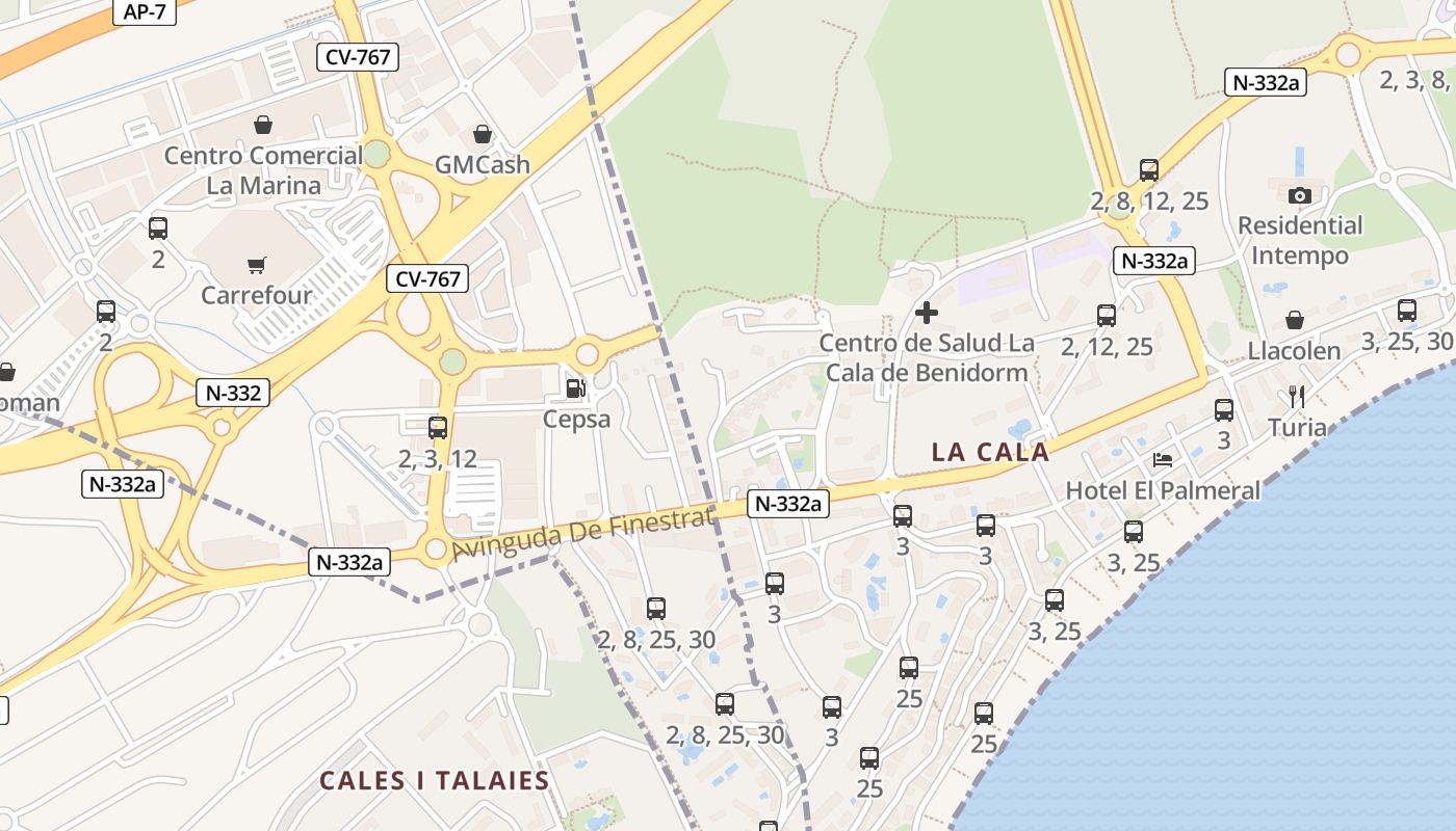 map
