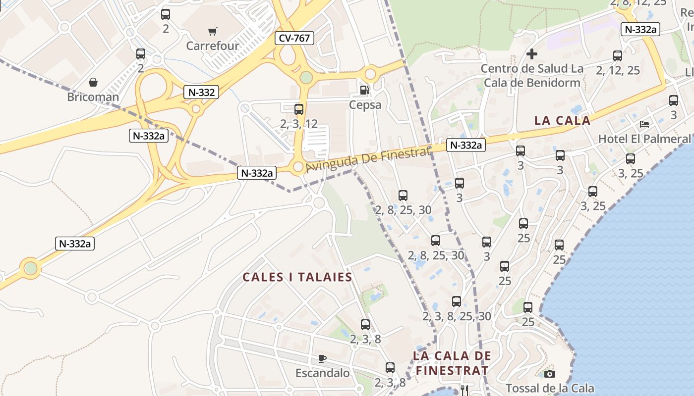 map